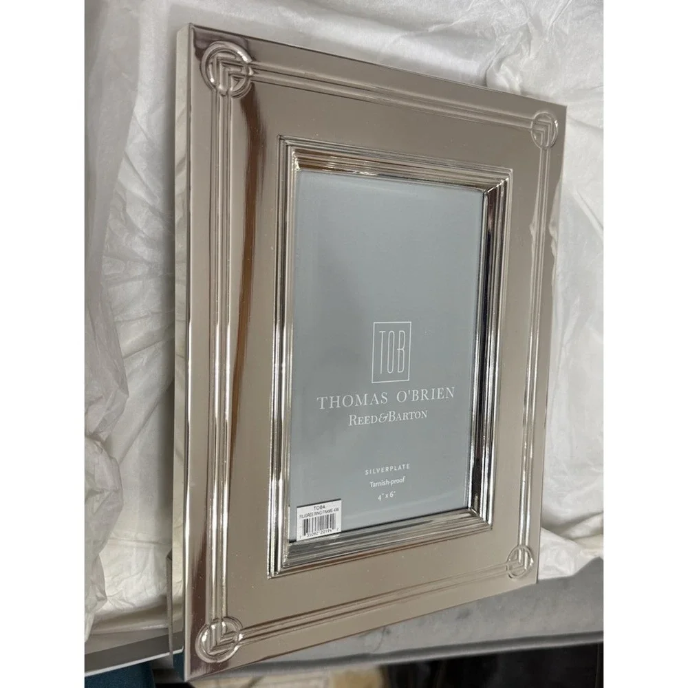 Thomas O'Brien for Reed & Barton – Filigree Ring Silverplate‎ Frame (4x6)